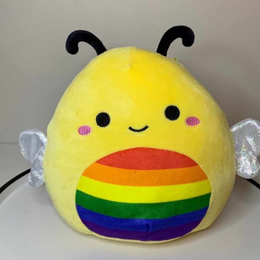 Squishmallows Sunny the Bee Pride Hot Topic Exclusive